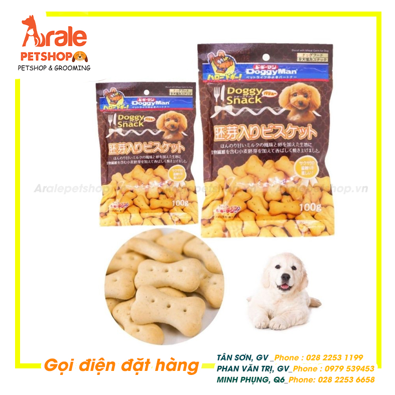 BÁNH QUY DOGGYMAN  HỘP 500G CHO CHÓ