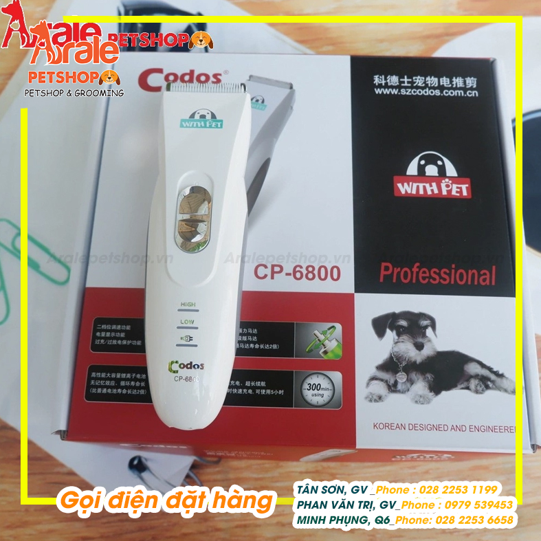 TÔNG ĐƠ CODOS CAO CẤP CP- 6800