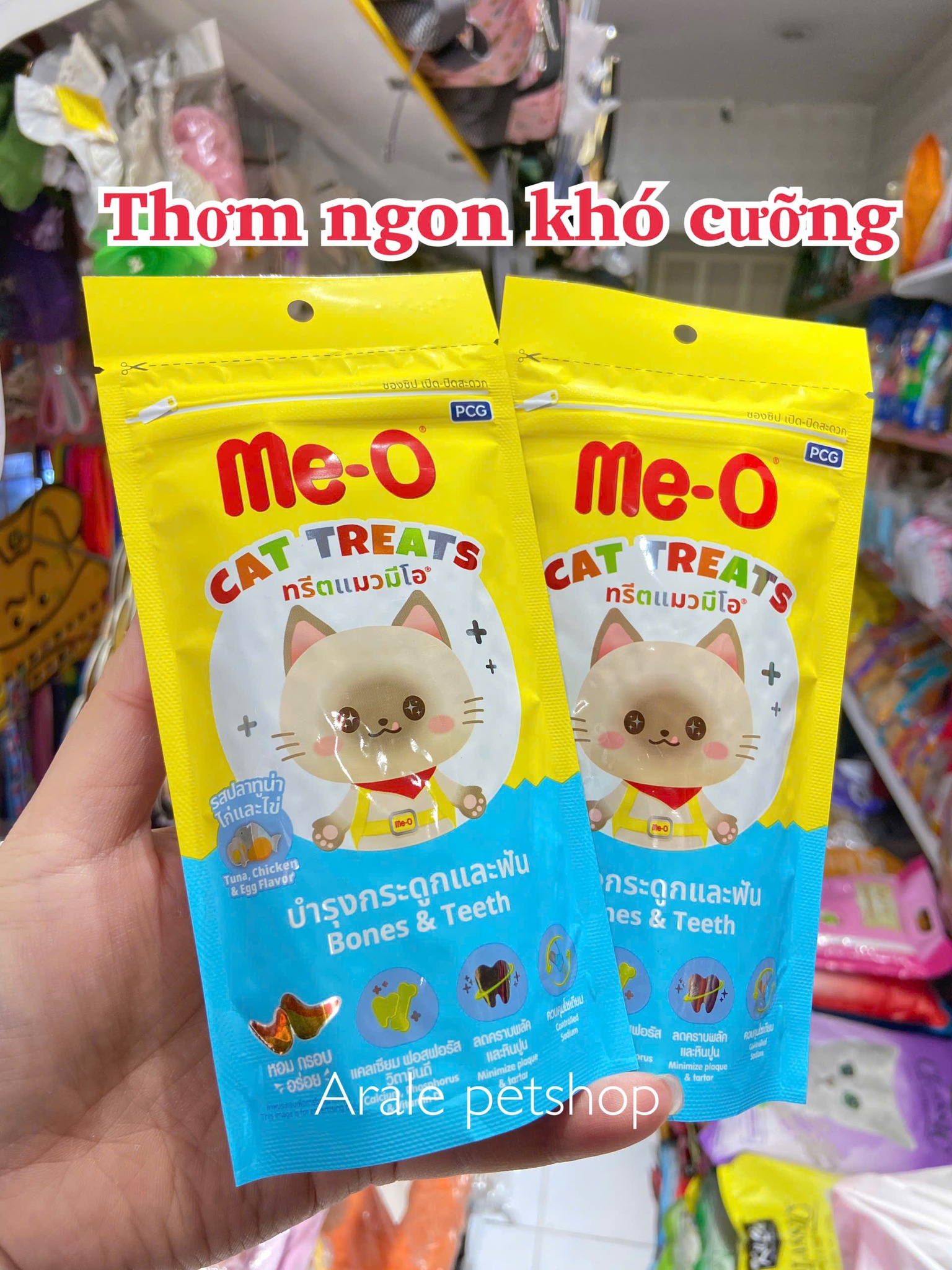 BÁNH THƯỞNG ME-O CHO MÈO - SNACK MÈO
