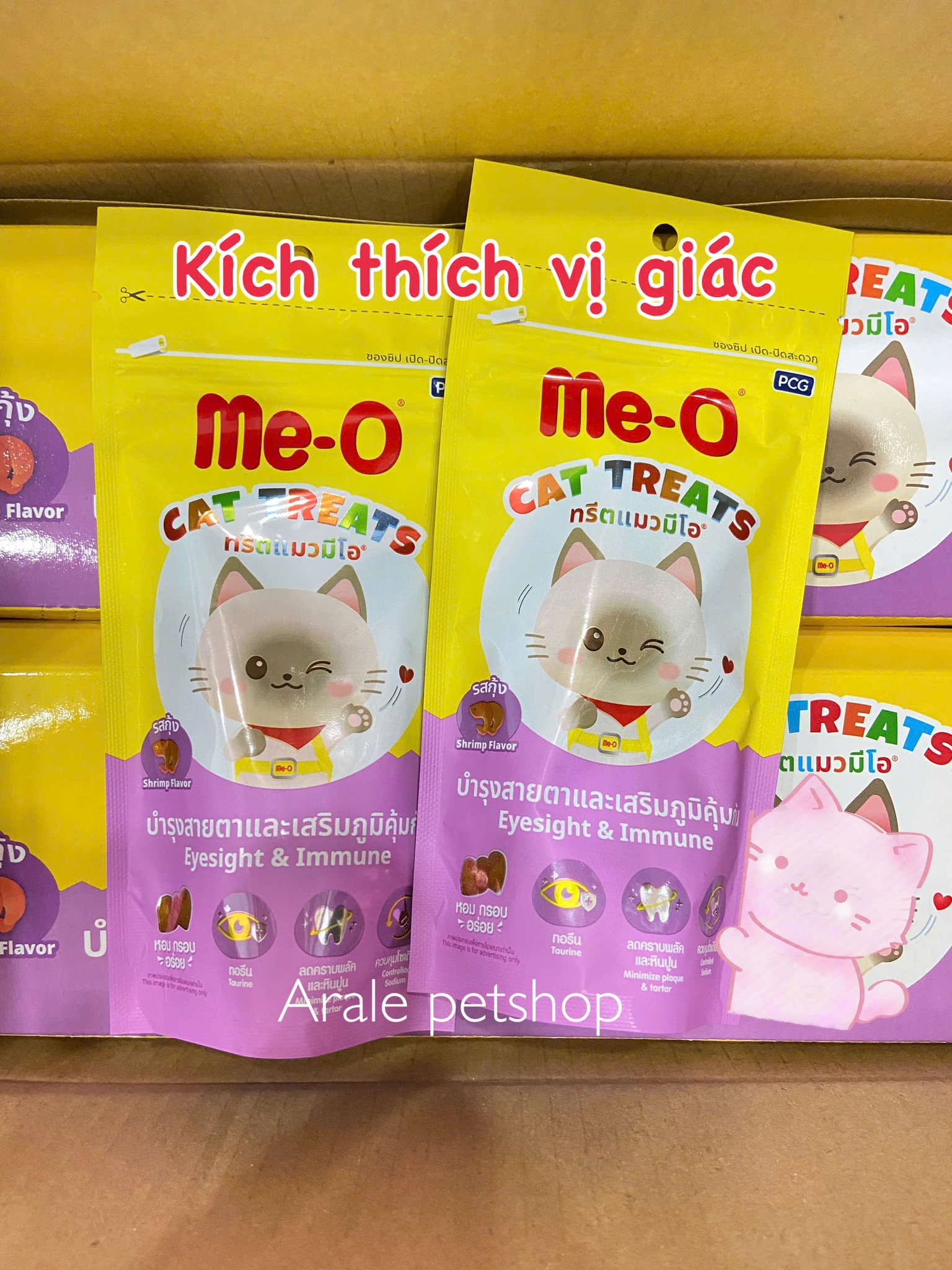 BÁNH THƯỞNG ME-O CHO MÈO - SNACK MÈO