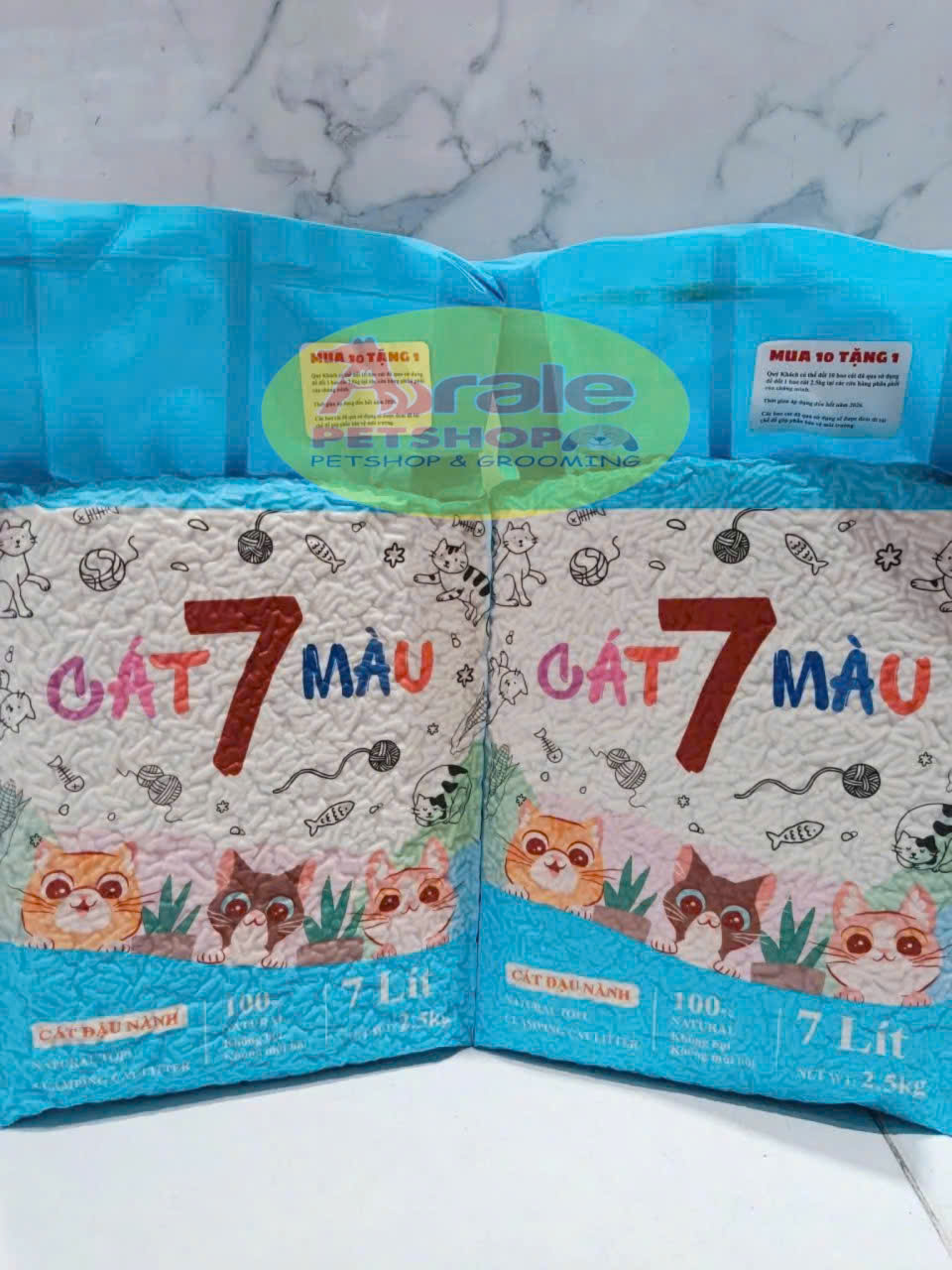 CÁT ĐẬU NÀNH 7 MÀU