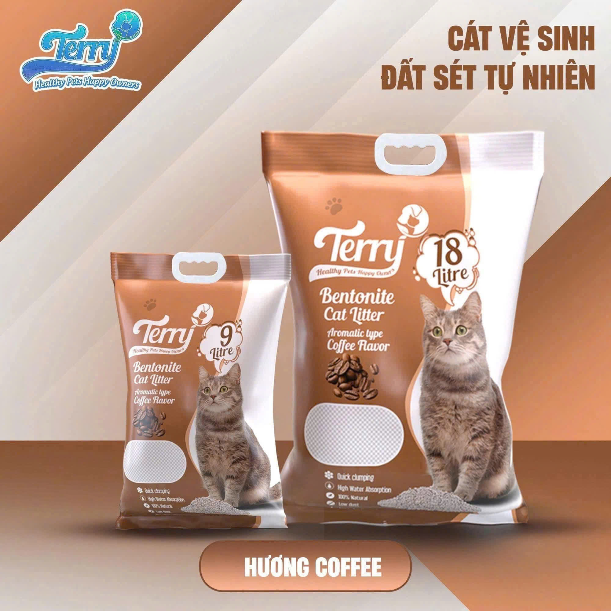 CÁT VỆ SINH TERRY CHO MÈO