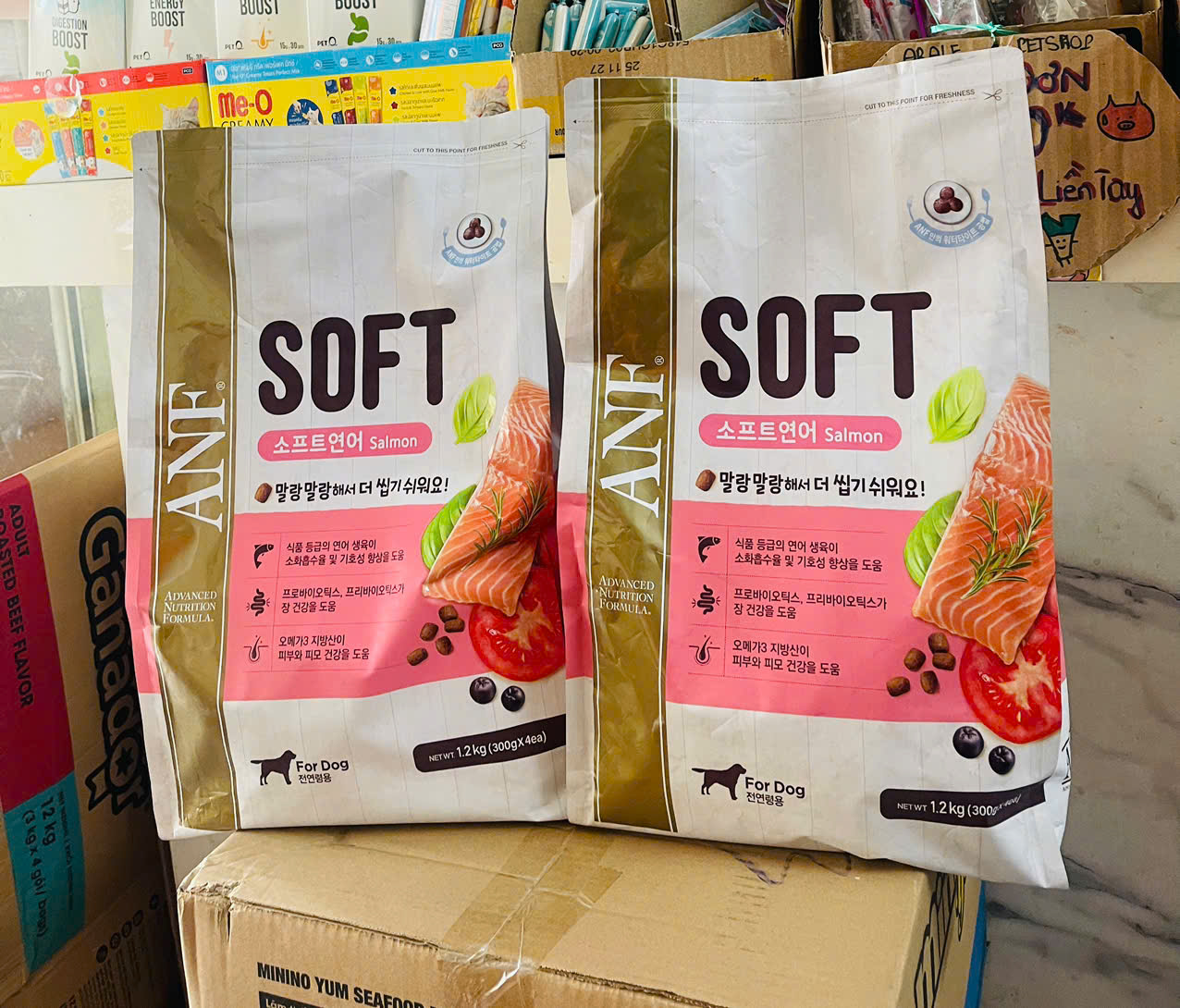 THỨC ĂN HẠT MỀM ANF SOFT VỊ CÁ HỒI DÀNH CHO CHÓ MỌI LỨA TUỔI
