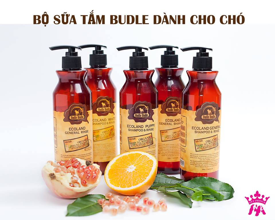 SỮA TẮM  BUDLE BUDLE CHO CHÓ