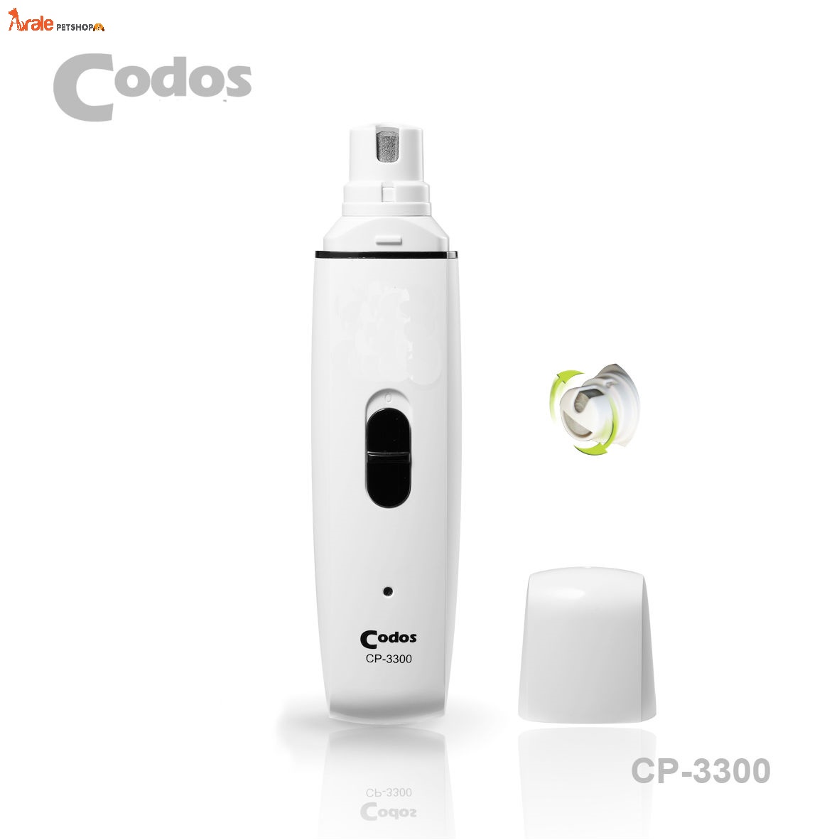 Với MÁY MÀI MÓNG CODOS CP-3300 sẽ giúp các bạn cắt móng cho thú cưng một cách dễ dàng. 