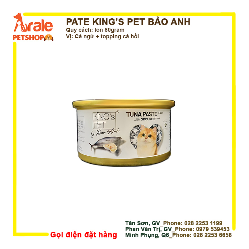 PATE LON KING'S PET BY BAO ANH LON 80GR
