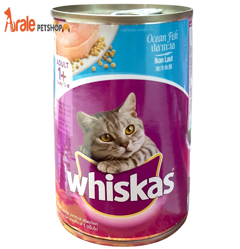 PATE WHISKAS LON CÁ BIỂN CHO MÈO