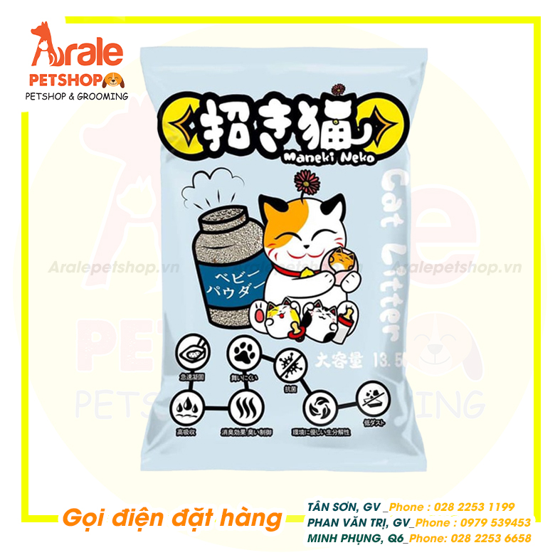 CÁT VỆ SINH NEKO 12L CHO MÈO