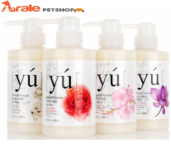 SỮA TẮM YU CHO CHÓ MÈO - GIỮ MÙI THƠM LÂU - 400ml