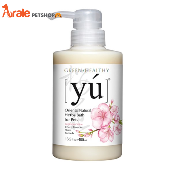 SỮA TẮM YU CHO CHÓ MÈO - GIỮ MÙI THƠM LÂU - 400ml