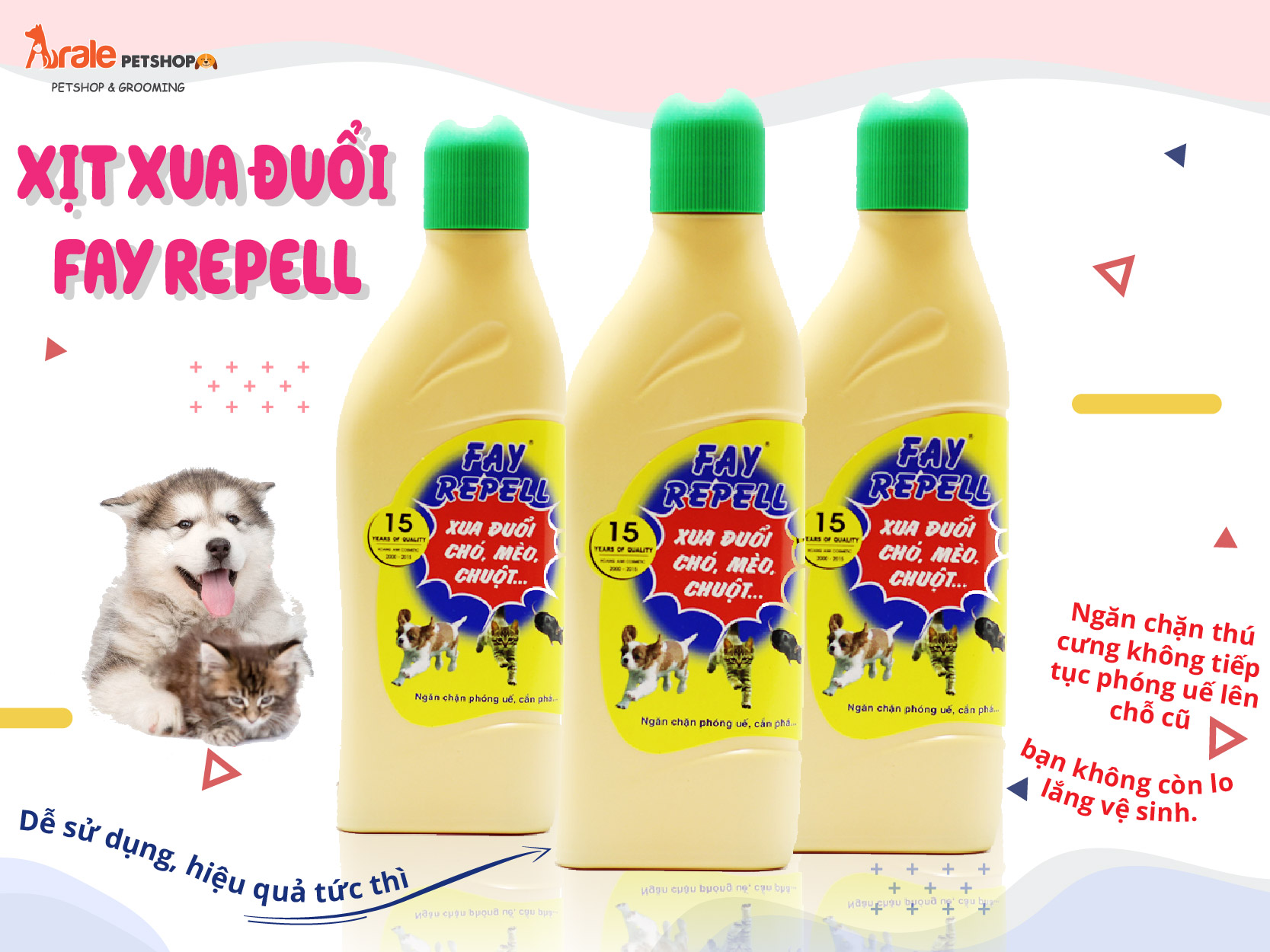 XỊT XUA ĐUỔI FAY REPELL