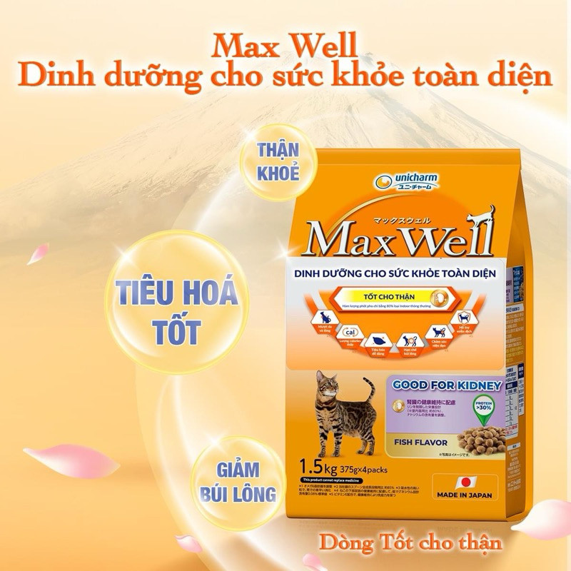 THỨC ĂN HẠT MAXWELL CHO MÈO