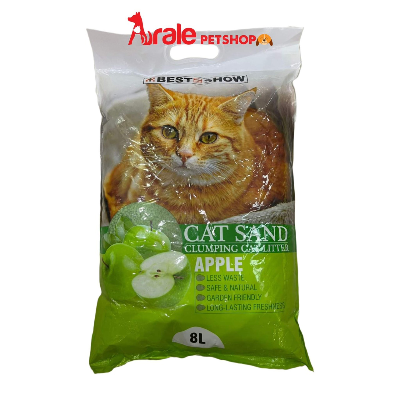 CÁT VỆ SINH CHO MÈO CAT SAND BEST IN SHOW 8L