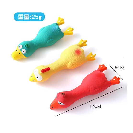 ĐỒ CHƠI CON VỊT CAO SU LA HÉT