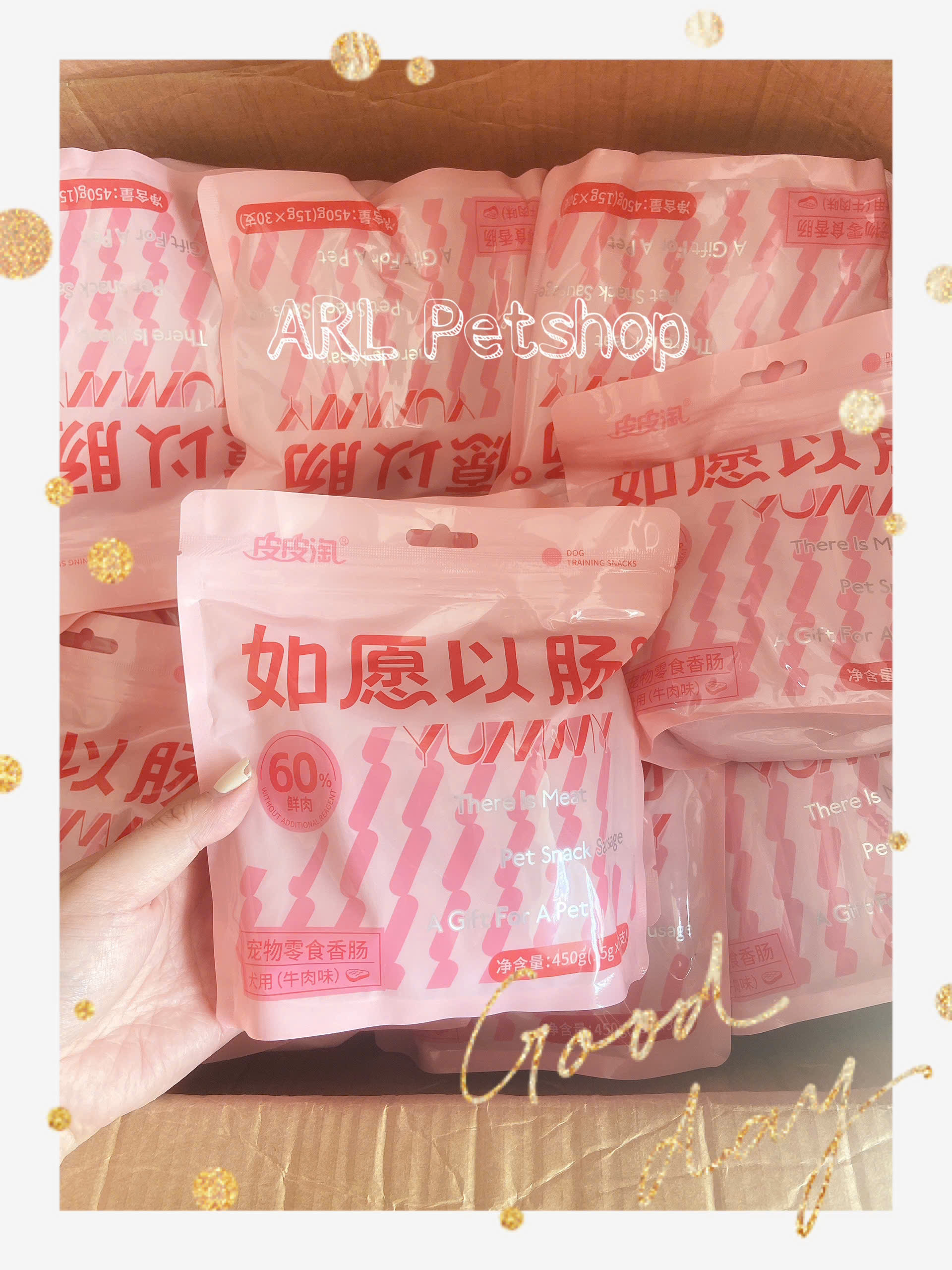 XÚC XÍCH CAO CẤP CHO CHÓ TAOTAOPET