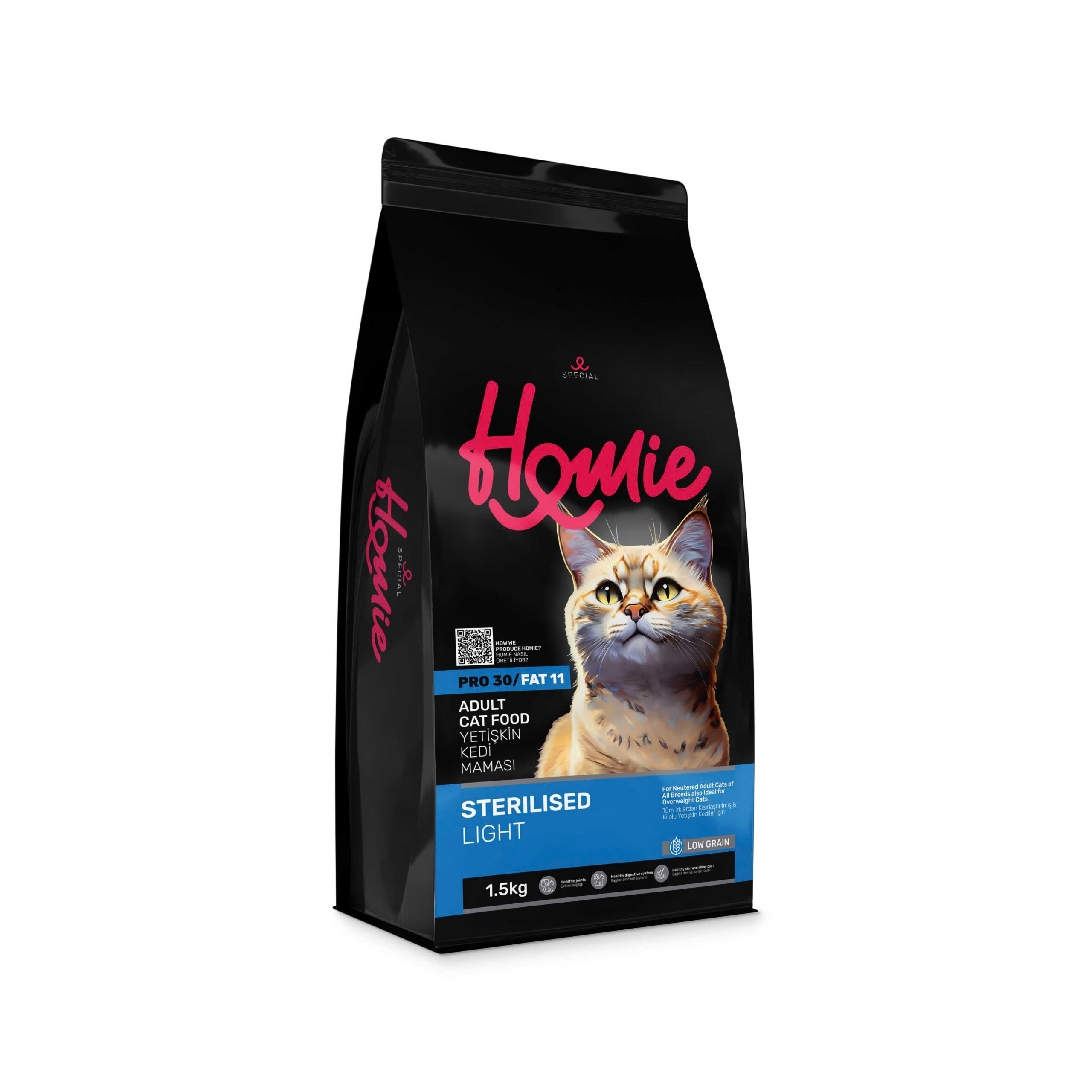 Homie Thức ăn hạt cho mèo Super Premium (1,5kg)