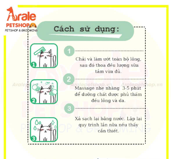 SỮA TẮM DIVA CHO MÈO