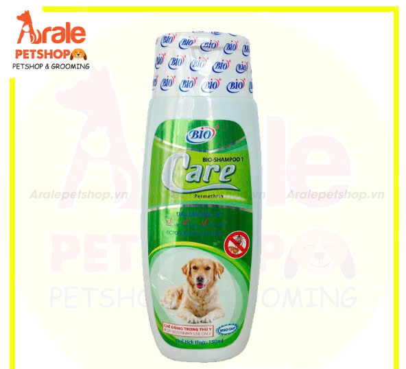 SỮA TẮM BIO CARE ĐẶC TRỊ BỌ CHÉT, VE RẬN CHO CHÓ 200ML