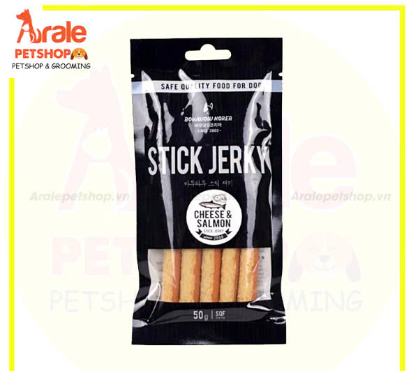 SNACK PHÔ MAI & THỊT GÀ QUE BOWWOW CHO CHÓ 50G