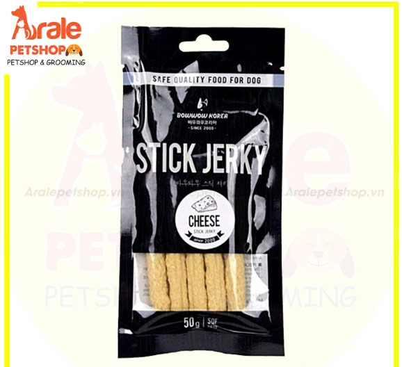 SNACK PHÔ MAI QUE BOWWOW CHO CHÓ 50G
