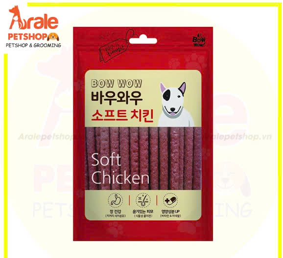 SNACK GÀ QUE BOWWOW CHO CHÓ 150G