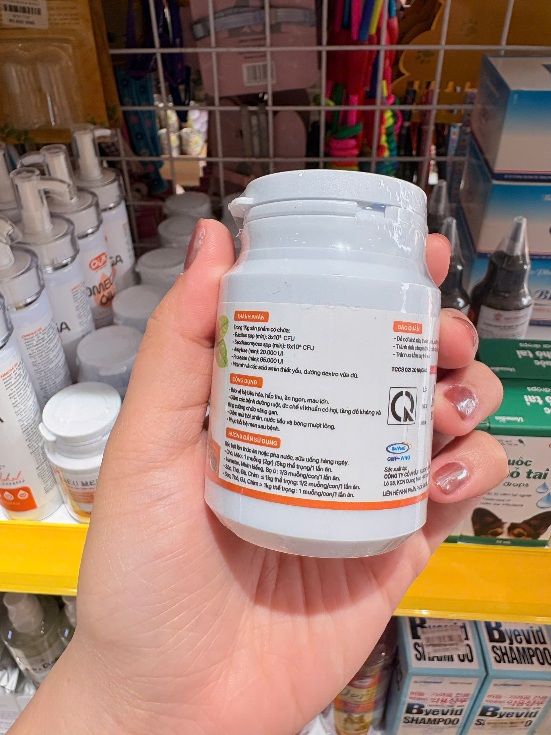 SIÊU MEN 50G - Bảo vệ hệ tiêu hóa thú cưng