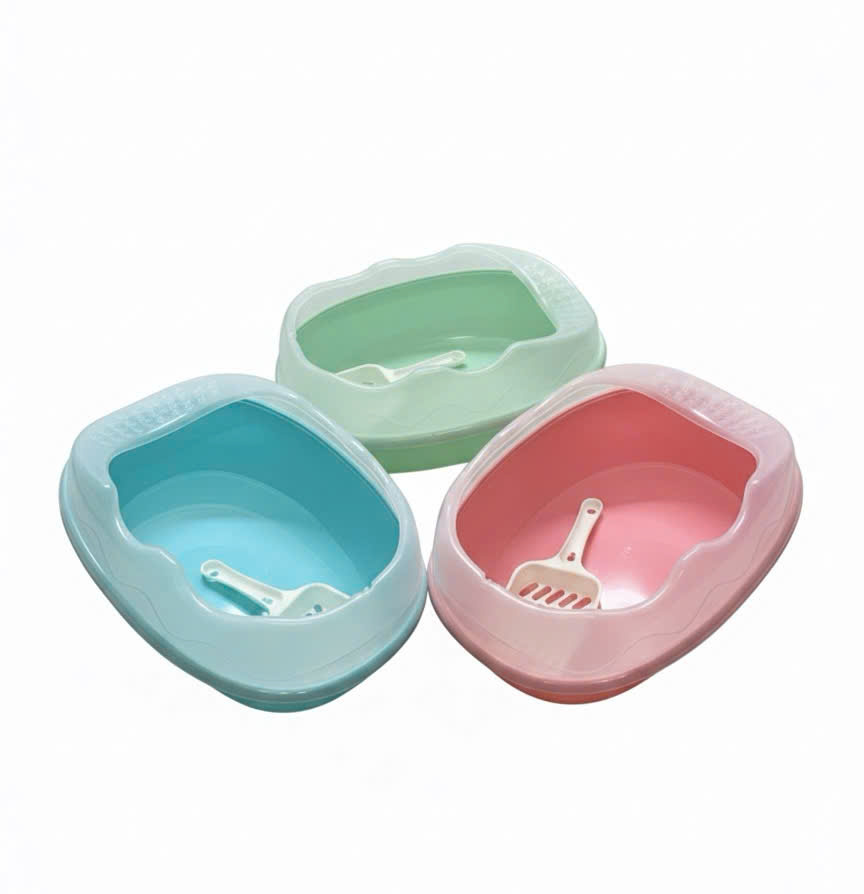 KHAY VỆ SINH HÌNH TRỨNG CHO MÈO -NHỎ