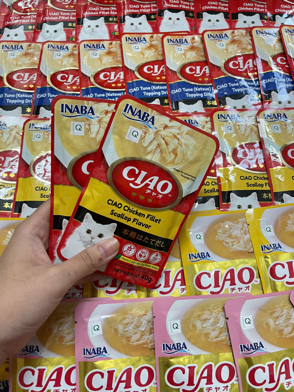 SỐT CIAO CHO MÈO 40G