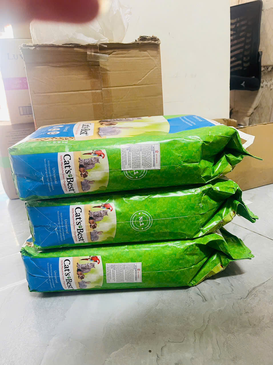 CÁT GỖ HỮU CƠ CAT'S BEST UNIVERSAL - VỆ SINH CHO MÈO & THỎ