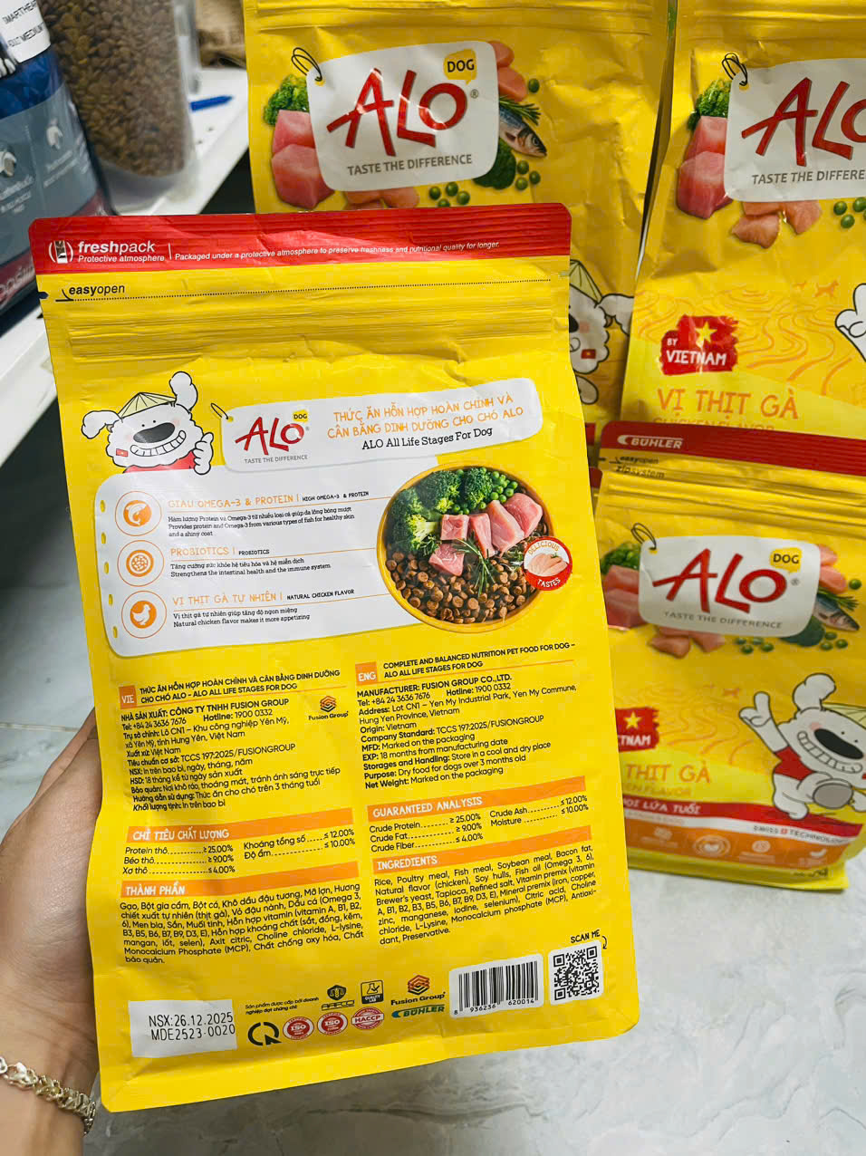 THỨC ĂN HẠT ALO DÀNH CHO CHÓ MỌI LỨA TUỔI