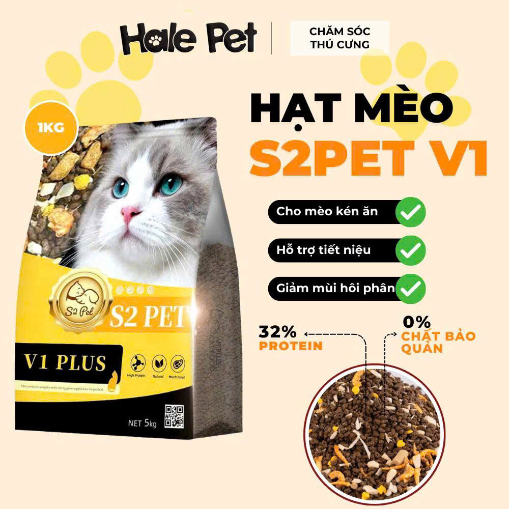 THỨC ĂN HẠT S2 PET SIÊU TOPPING DÀNH CHO MÈO MỌI LỨA TUỔI