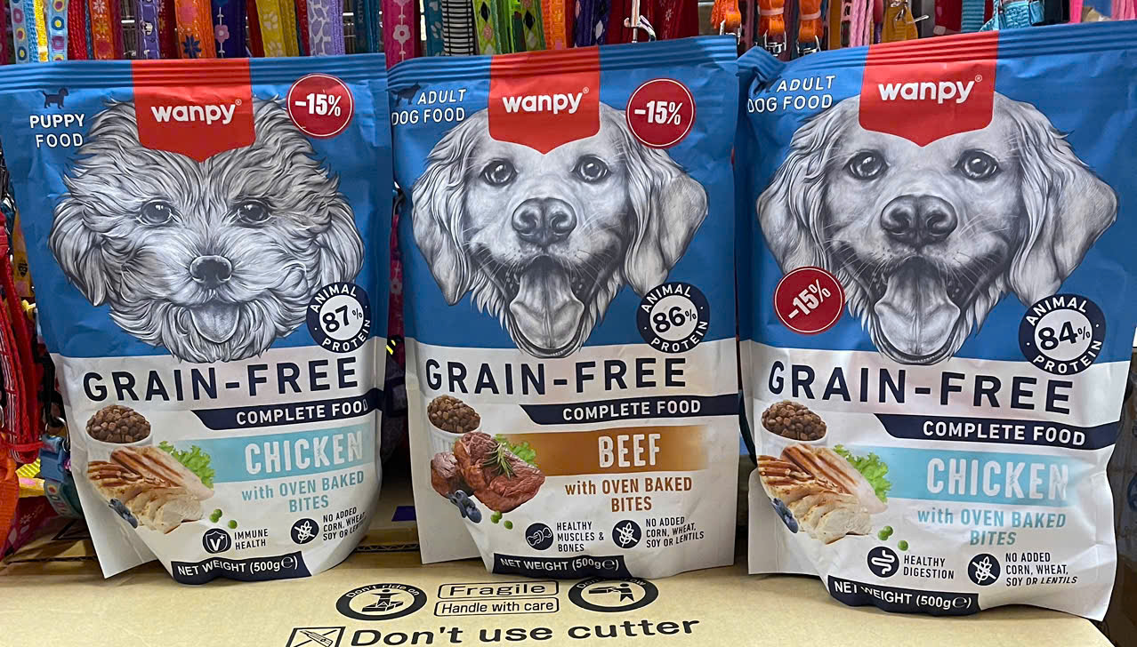 THỨC ĂN HẠT WANPY DÀNH CHO CHÓ TRƯỞNG THÀNH & CHÓ CON