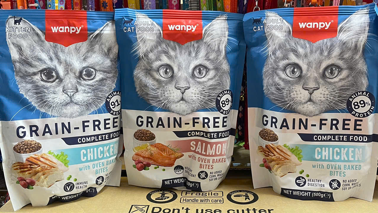 THỨC ĂN HẠT WANPY DÀNH CHO MÈO TRƯỞNG THÀNH & MÈO CON