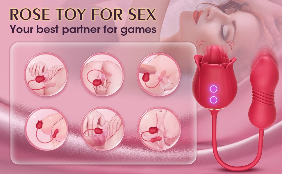 Máy rung tình yêu lưỡi liếm & trứng rung 2 in 1 