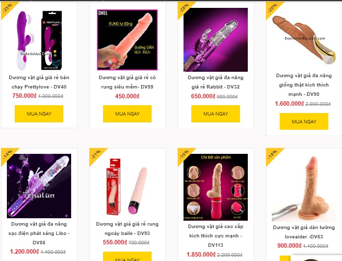 đồ chơi tình dục cao cấp