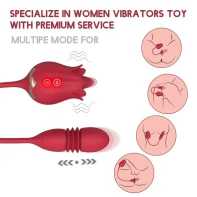 Máy rung tình yêu lưỡi liếm & trứng rung 2 in 1 