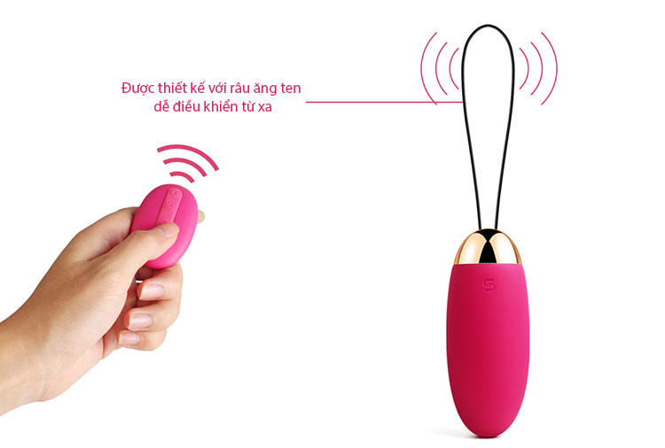 Trứng rung Cao Cấp Svakom ELVA Nhập khẩu USA