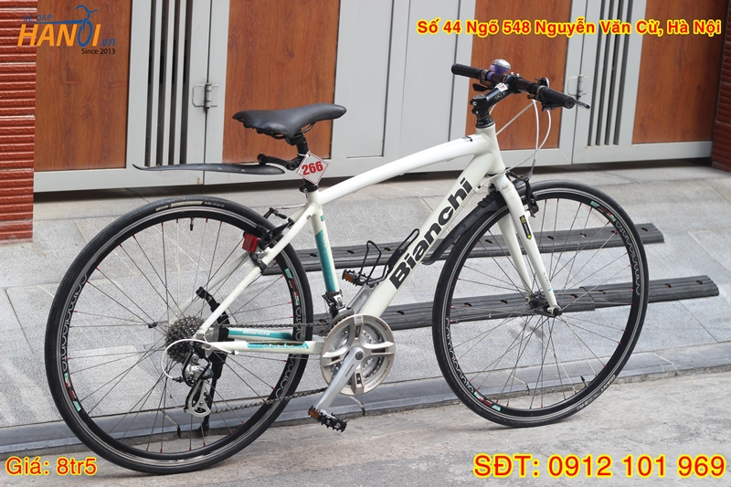Xe đạp Touring Nhật bãi Bianchi Camaleonte Due tới từ Italia
