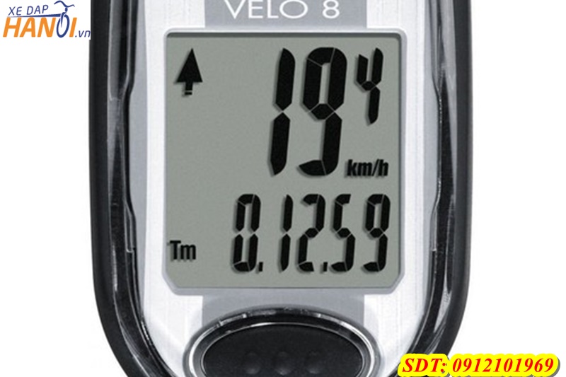 ĐỒNG HỒ TỐC ĐỘ XE ĐAP CATEYE VELO 8