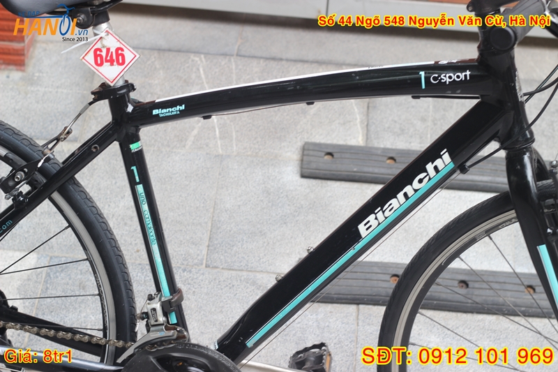 Xe đạp Touring Nhật bãi Bianchi Csport 1 tới từ Italia