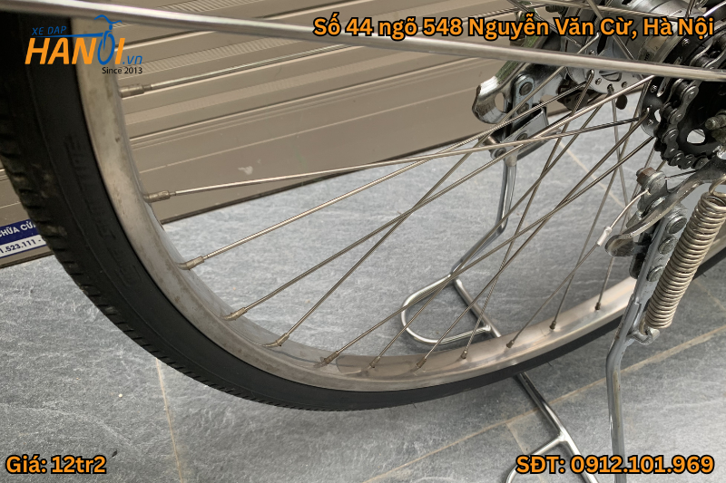 Xe đạp trợ lực Nhật bãi Yamaha Pas With