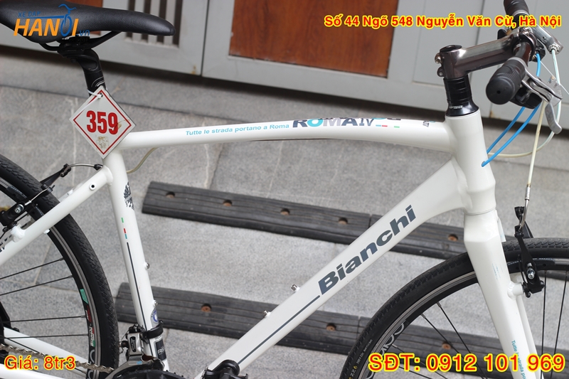 Xe đạp Touring Nhật bãi Bianchi Roma IV tới từ Italia