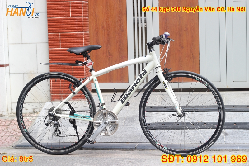 Xe đạp Touring Nhật bãi Bianchi Camaleonte Due tới từ Italia