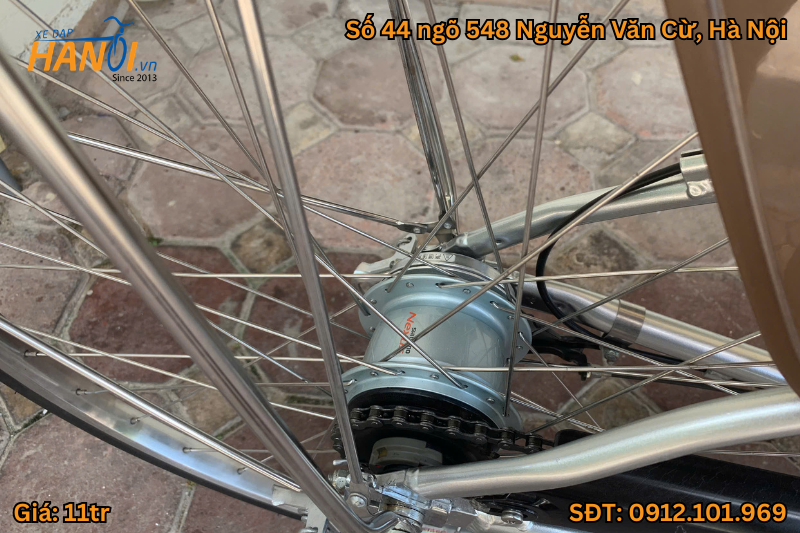 Xe đạp trợ lực Nhật bãi Yamaha Pas City