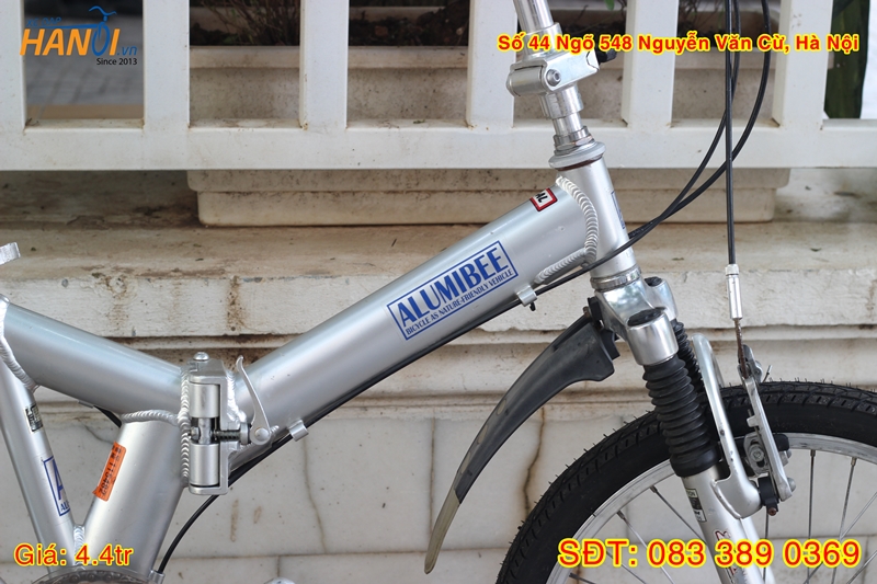 Xe đạp trẻ em gấp Nhật bãi Alumibee