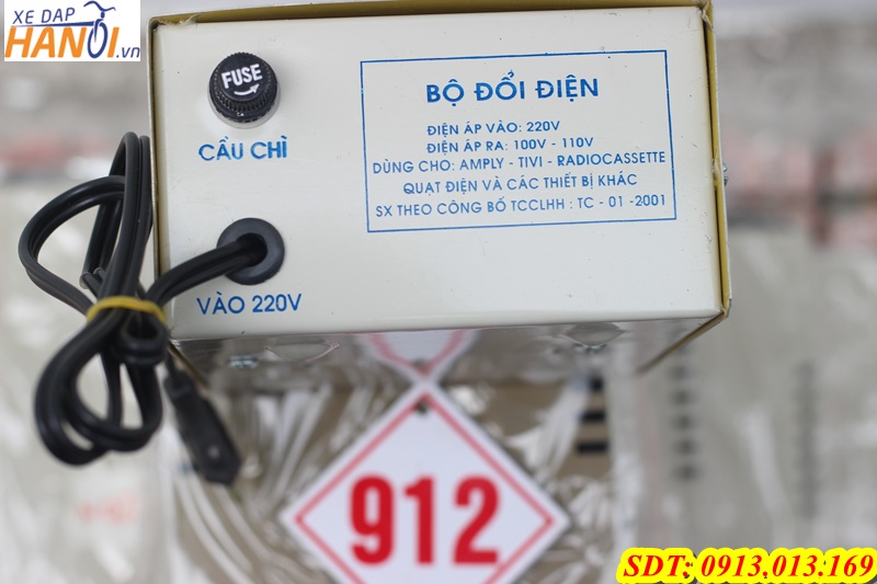 Bộ đổi nguồn 110 vol có thương hiêu < 250W