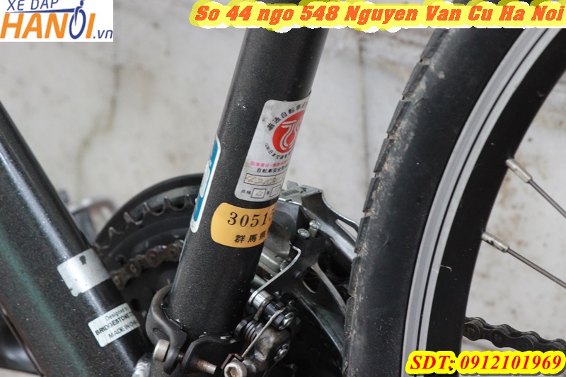 Xe đạp Touring Nhật bãi Cyva hãng Bridgestone đến từ Japan