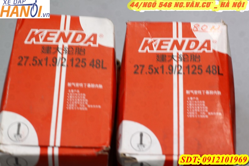 Săm kenda CTS  hộp  27.5  x 1.9/2.15 van xe máy 4 cm