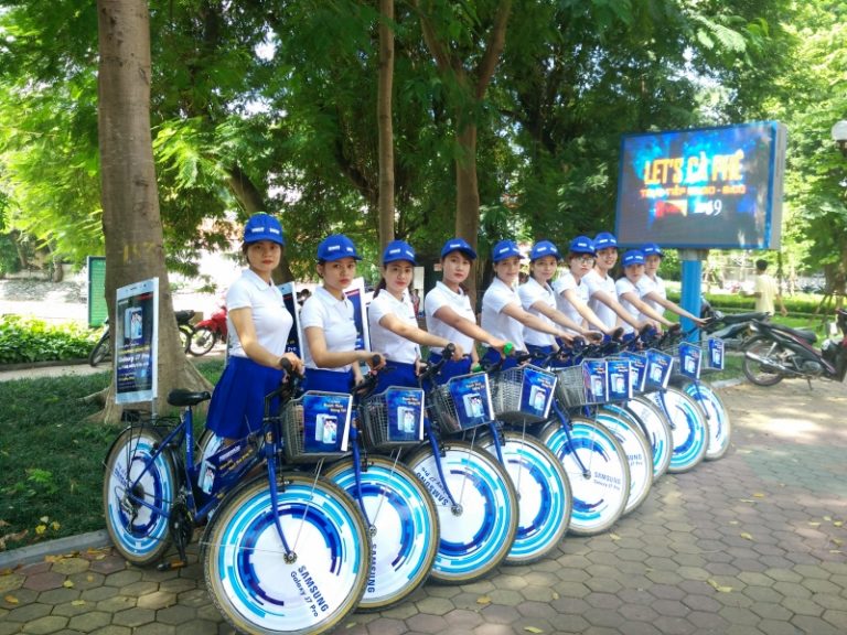 Roadshow xe đạp Samsung Galaxy J7 Pro – điện máy Nguyễn Kim