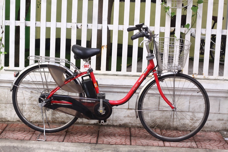 X342  Xe đạp điện gấp Panasonic size 20inch hàng nội địa Nhật  Xe Đạp  Điện Nhật Bản